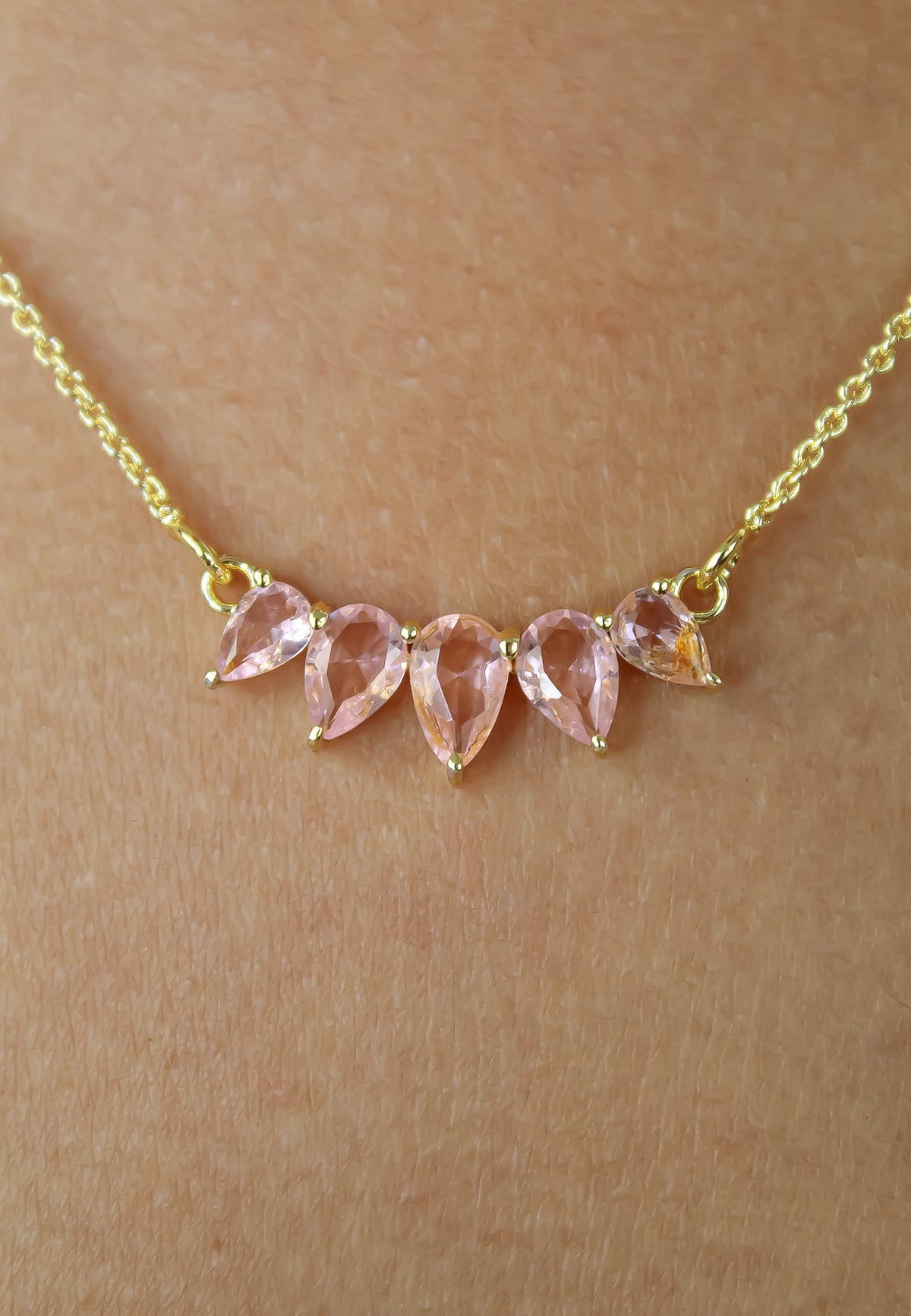 Sahara pendant necklace bombay sunset