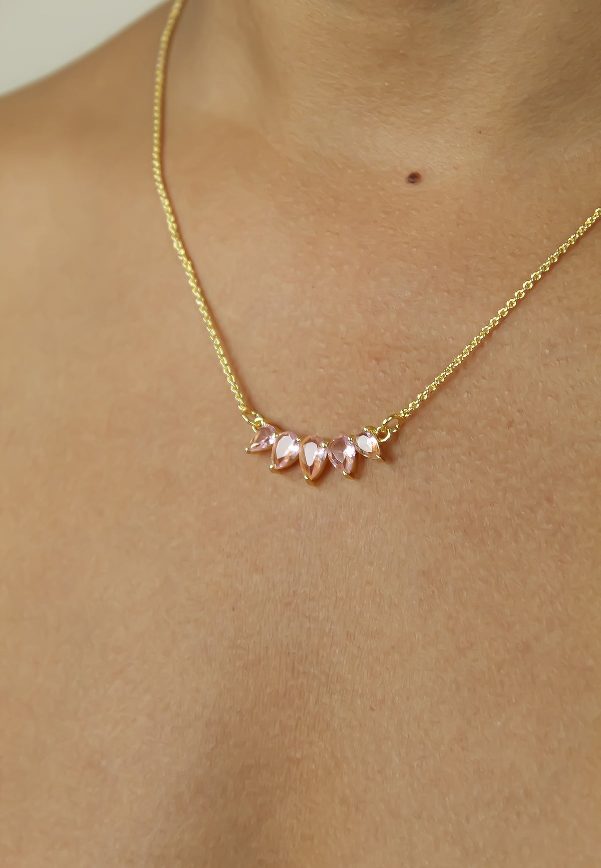 Sahara pendant necklace bombay sunset