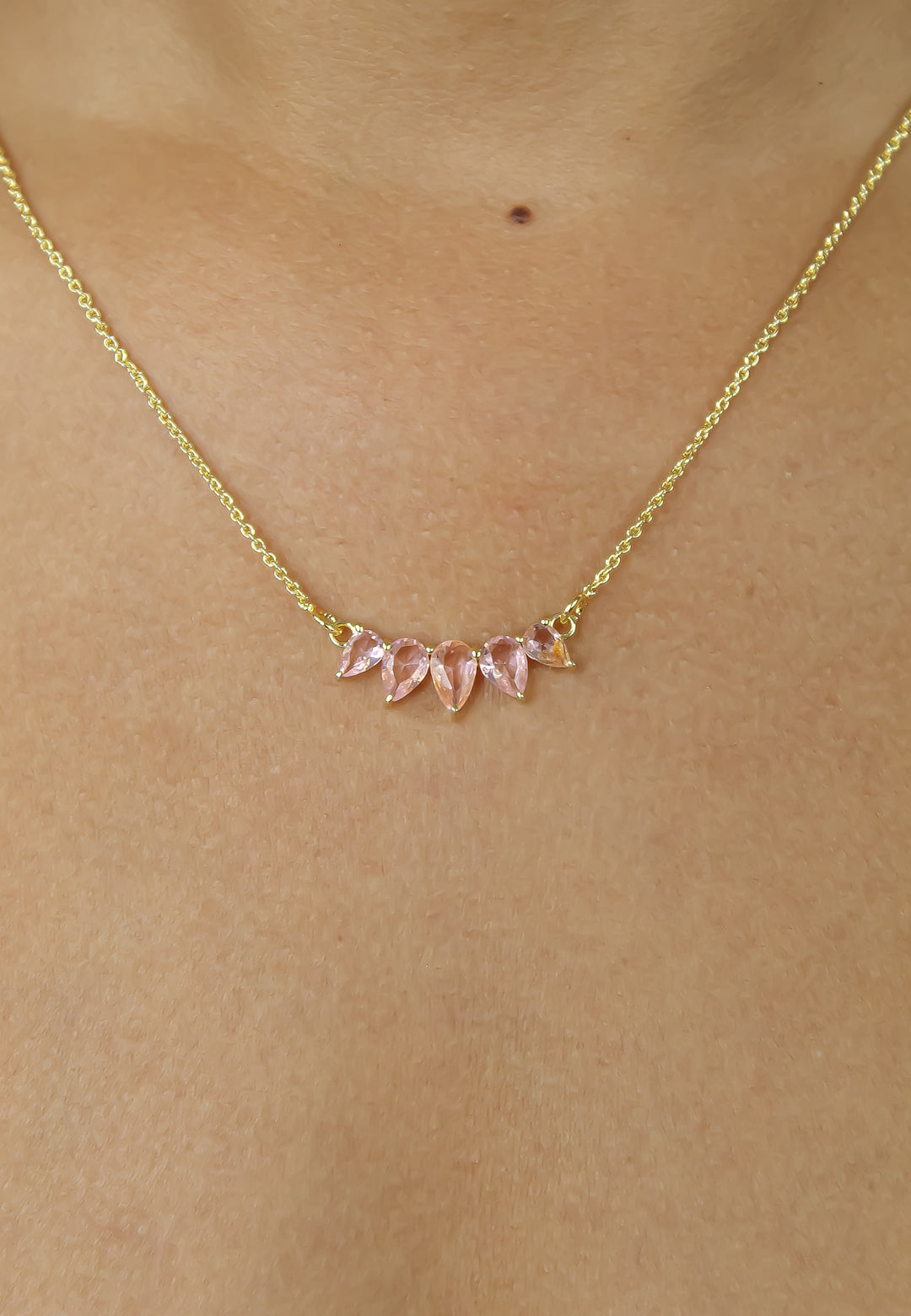 collar tipo gargantilla con colgante Sahara Bombay Be Sunset