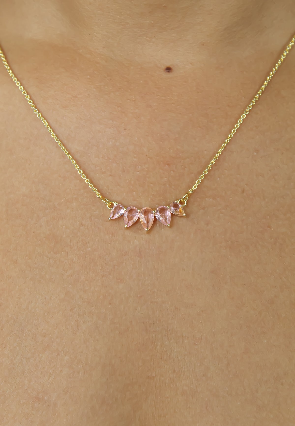 Sahara pendant necklace bombay sunset