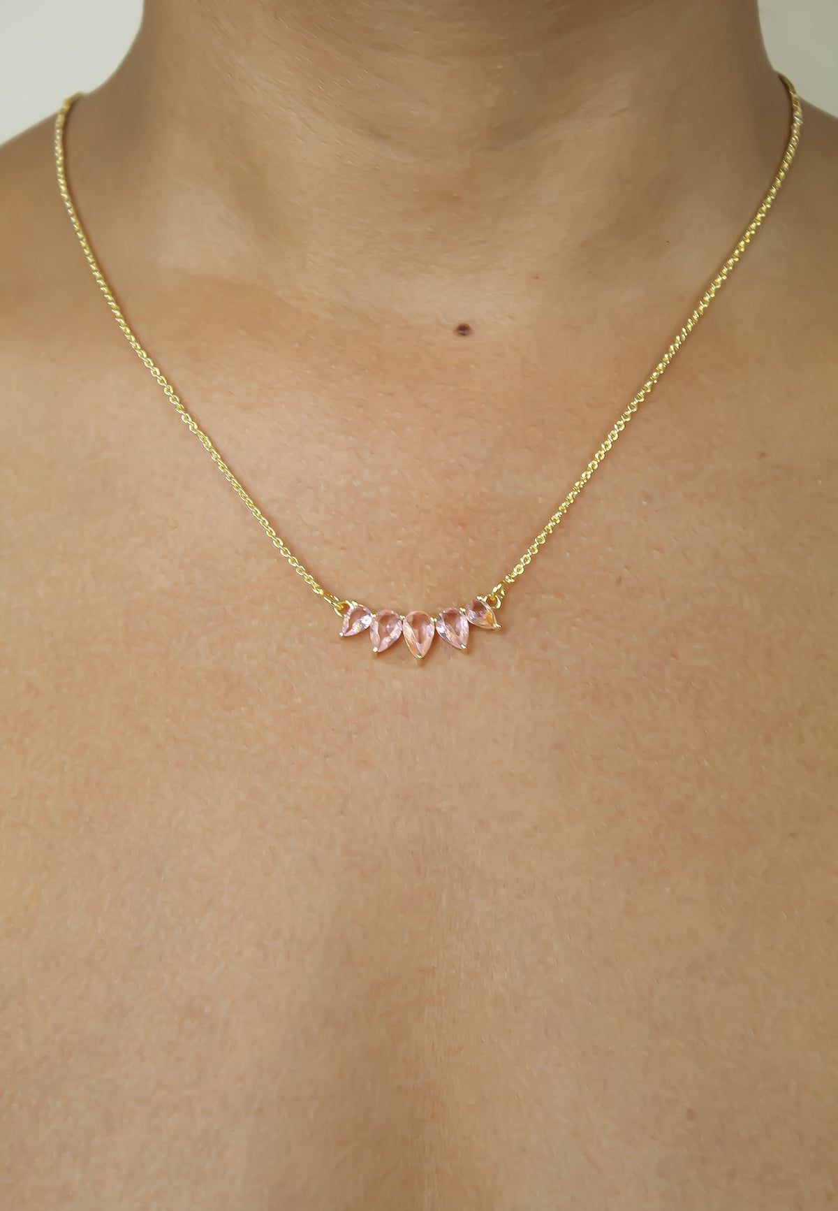 Sahara pendant necklace bombay sunset