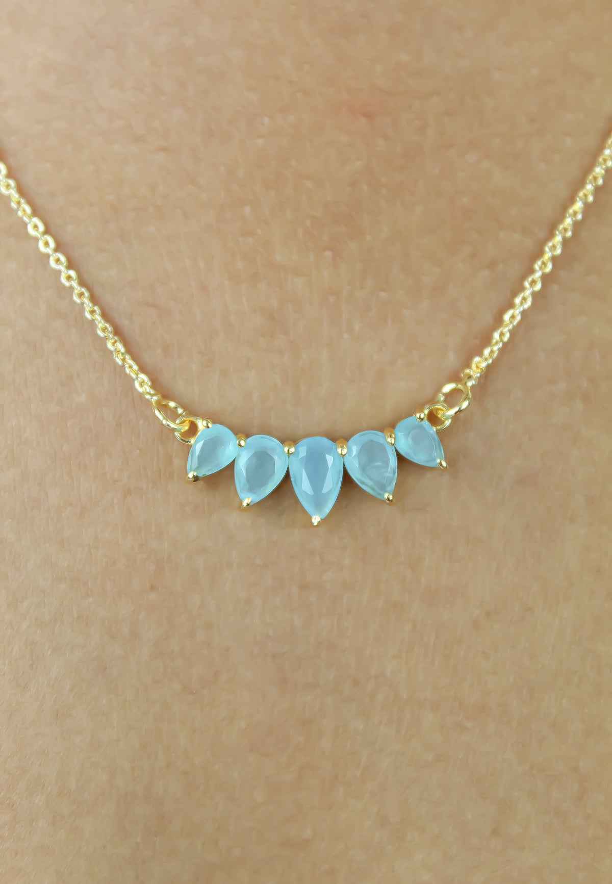 Sahara pendant necklace bombay sunset