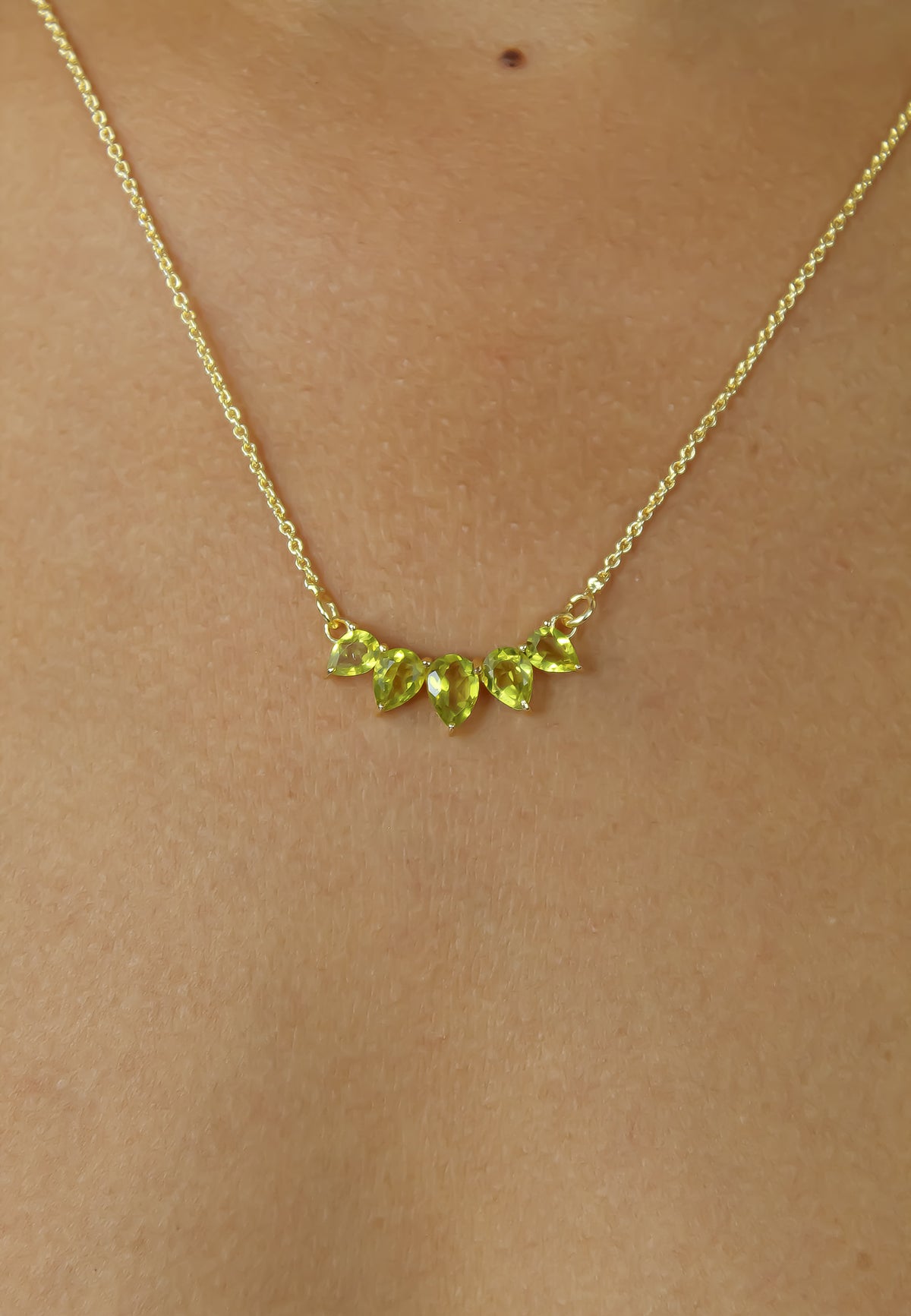 Sahara pendant necklace bombay sunset