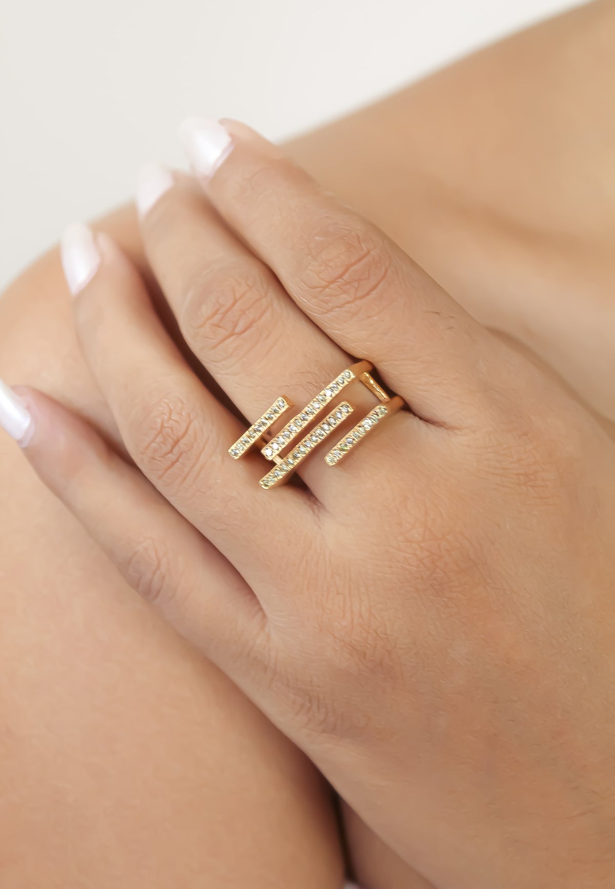 Golden brick ring bombay sunset