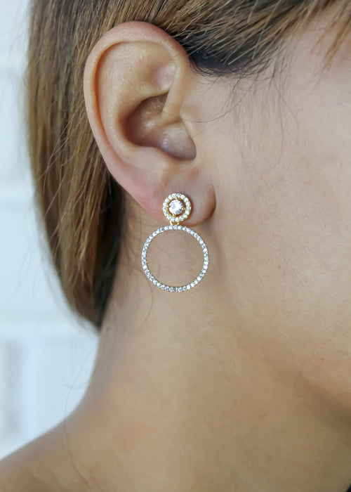 Hypnosis Wave Earrings Bombay Sunset