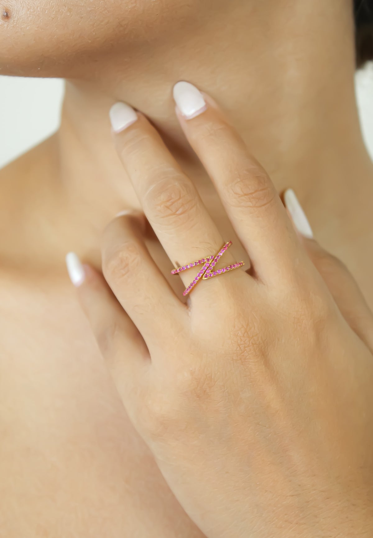 Gold maldives x ring bombay sunset
