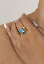 Load image into Gallery viewer, uzza ring Bombay Sunset
