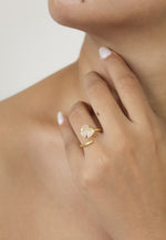Load image into Gallery viewer, uzza ring Bombay Sunset
