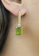 Load image into Gallery viewer, golden benares earrings Bombay Sunset
