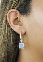Load image into Gallery viewer, golden benares earrings Bombay Sunset
