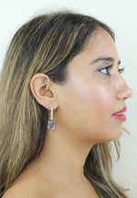 Load image into Gallery viewer, golden benares earrings Bombay Sunset
