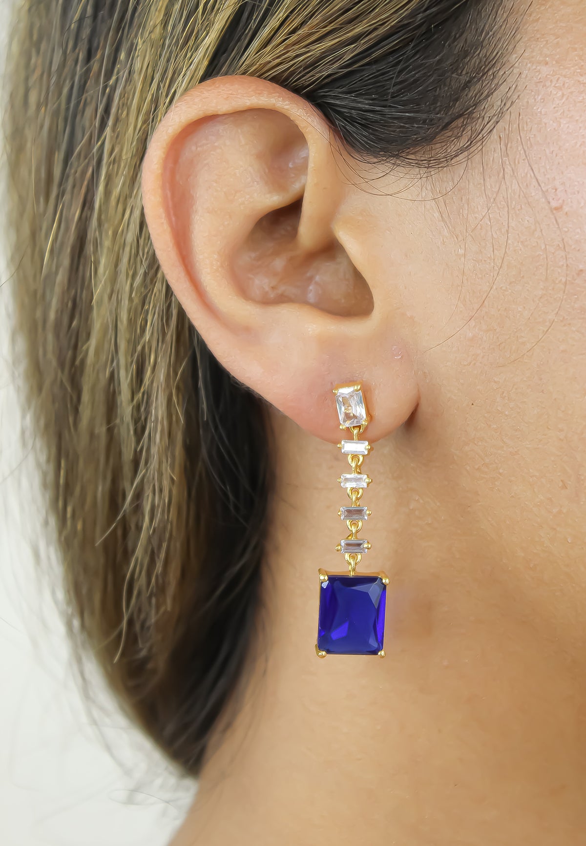 Cruise Viper Earrings by Bombay Sunset Amethyst