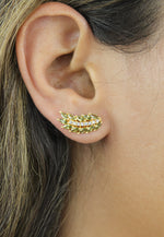 Bild in den Galerie-Viewer laden, golden wings earrings Bombay Sunset
