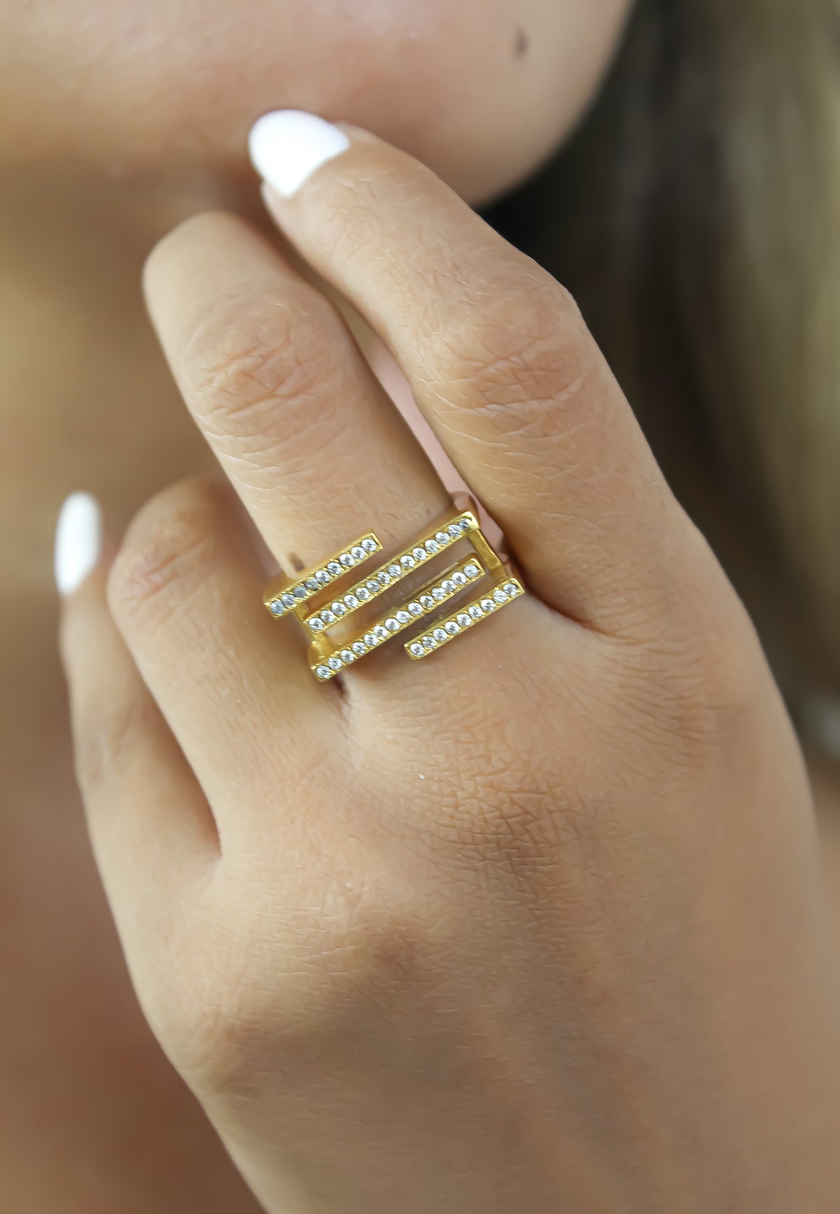 Brick ring below 50 bridal bride earrings bridesmaid bridesmaids bombay sunset