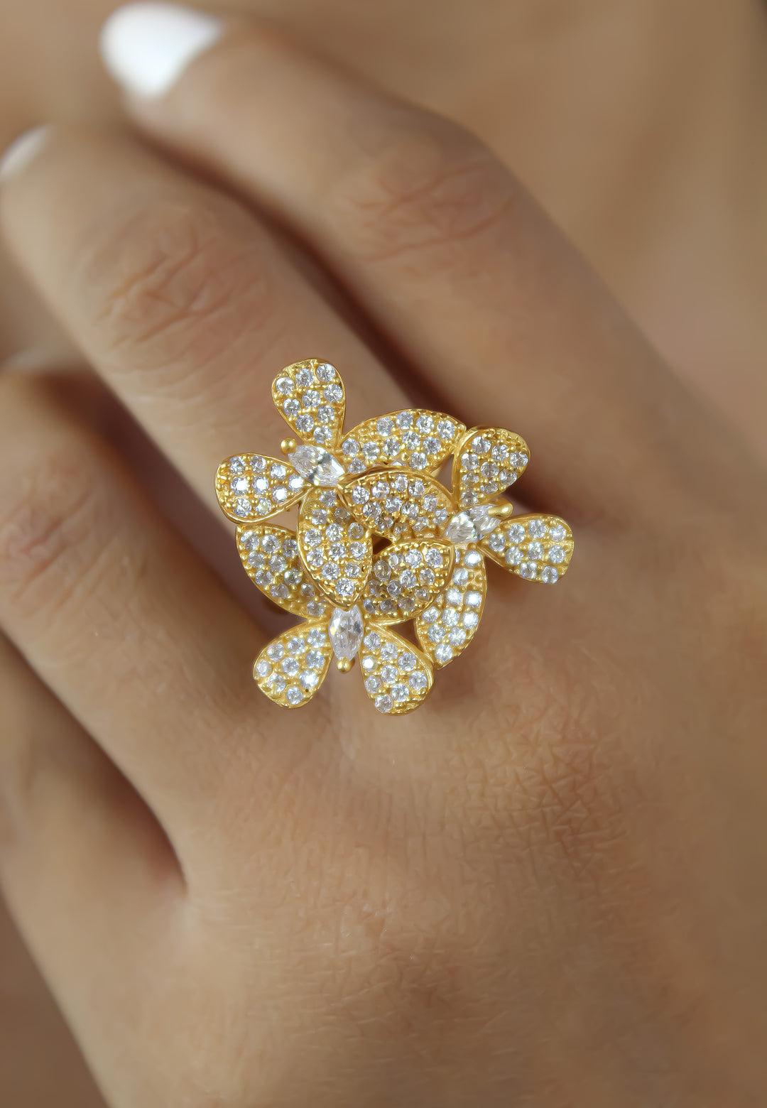Anillo Mariposa Africana Bombay Be Sunset
