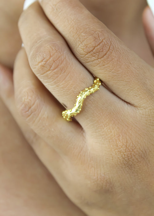 Hazine Ring Bombay Sunset