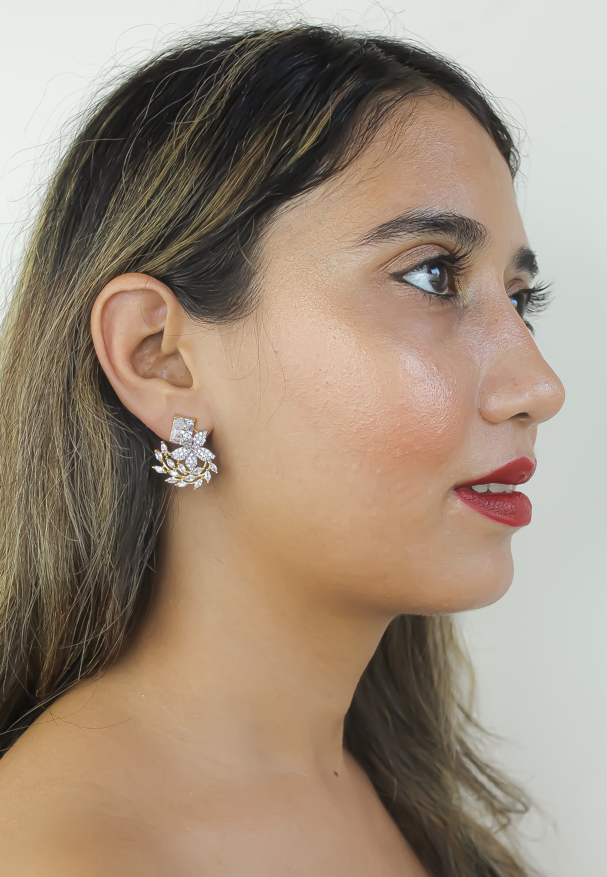 Summer star stud earrings bombay sunset