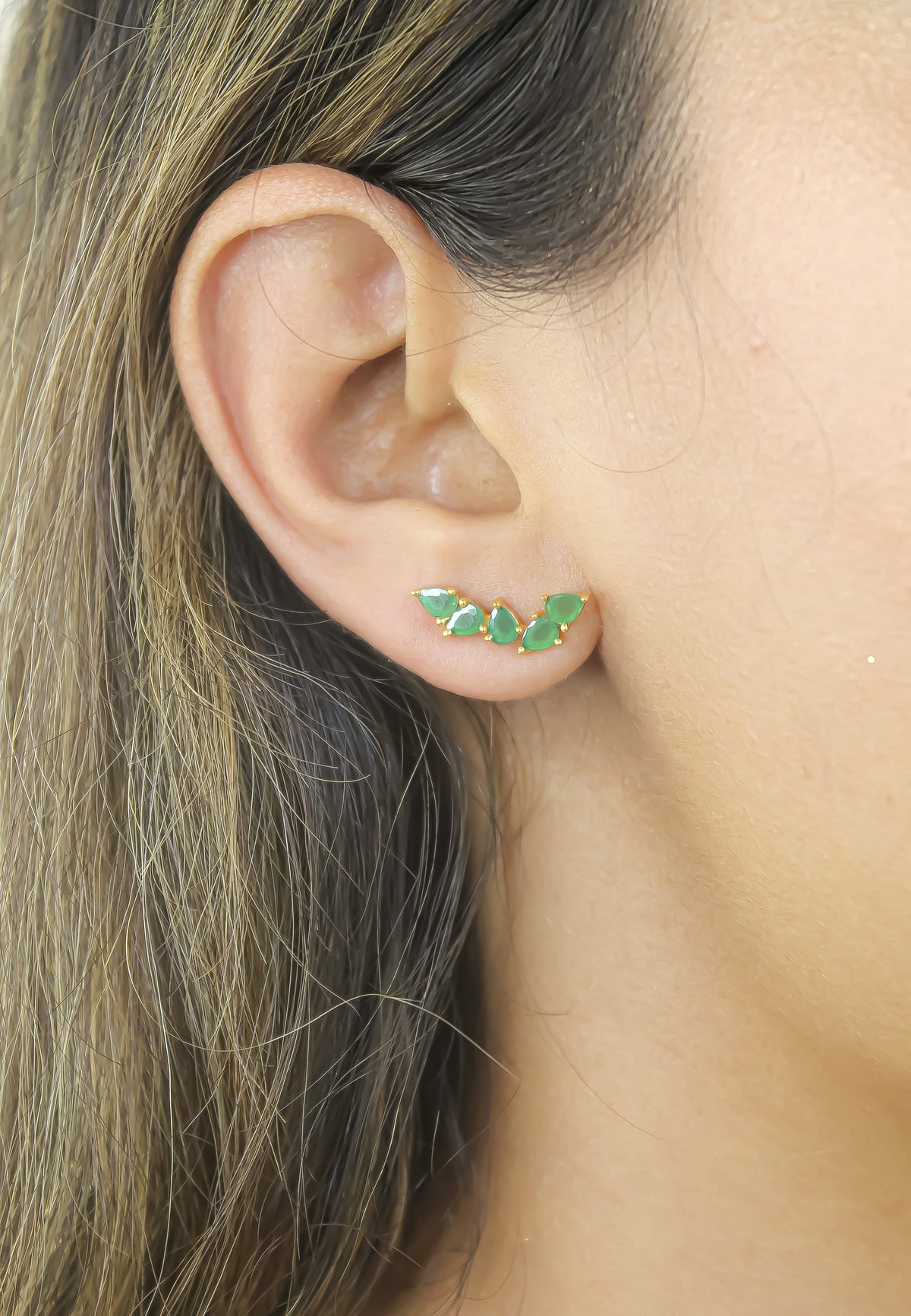 Gondola earrings bombay sunset