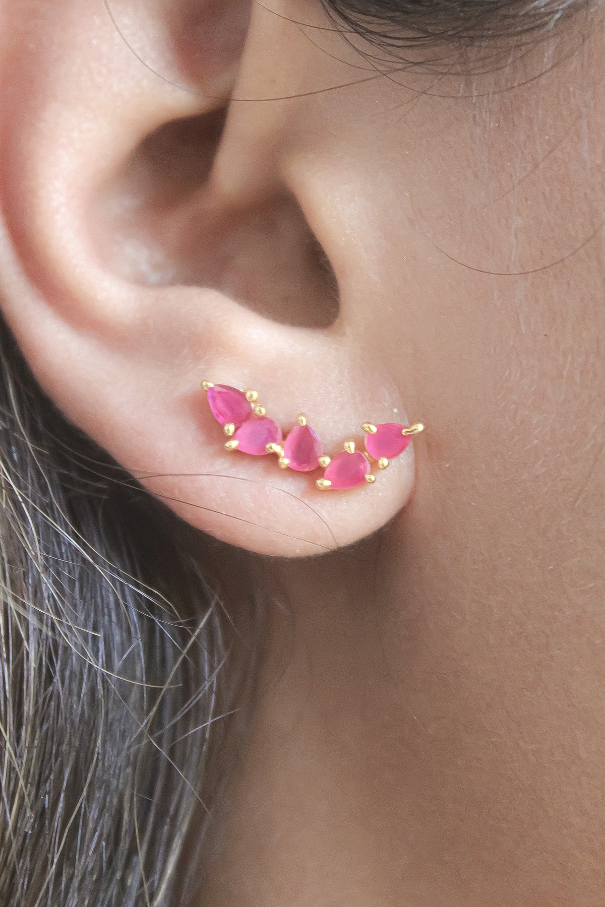 Gondola earrings bombay sunset