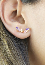 Bild in den Galerie-Viewer laden, gondola earrings Bombay Sunset
