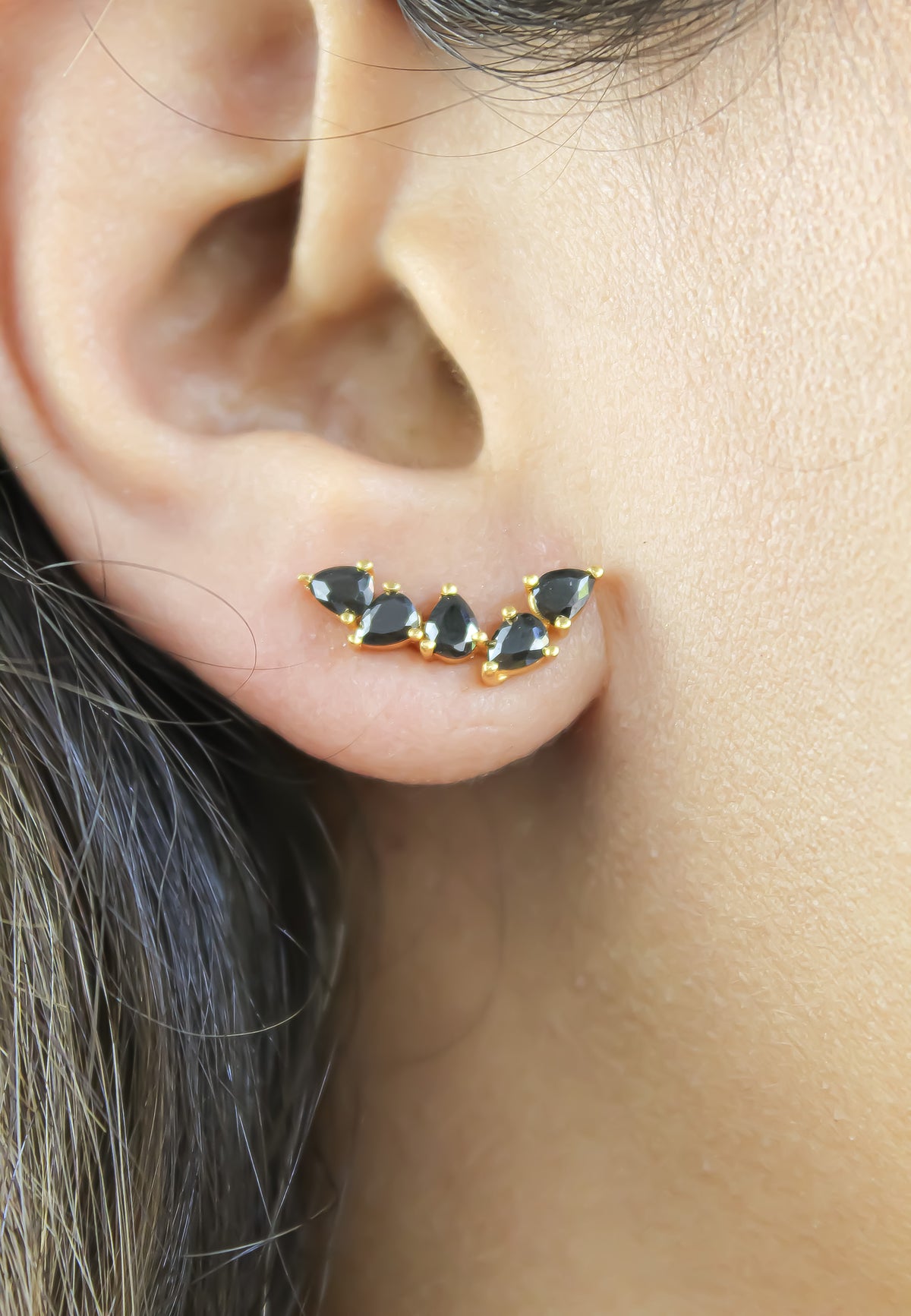 Gondola earrings bombay sunset