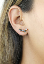 Bild in den Galerie-Viewer laden, gondola earrings Bombay Sunset
