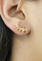 Bild in den Galerie-Viewer laden, stepping stone earrings Bombay Sunset
