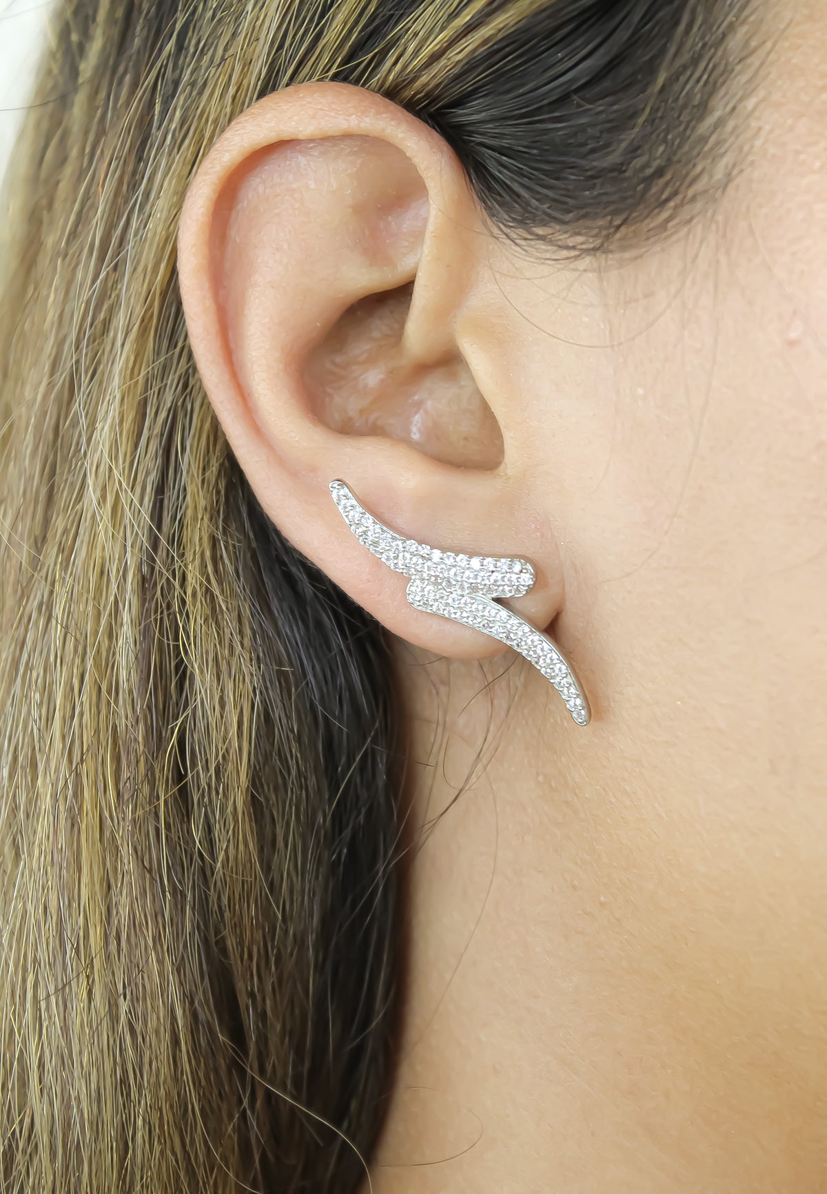 Dubai earrings bombay sunset