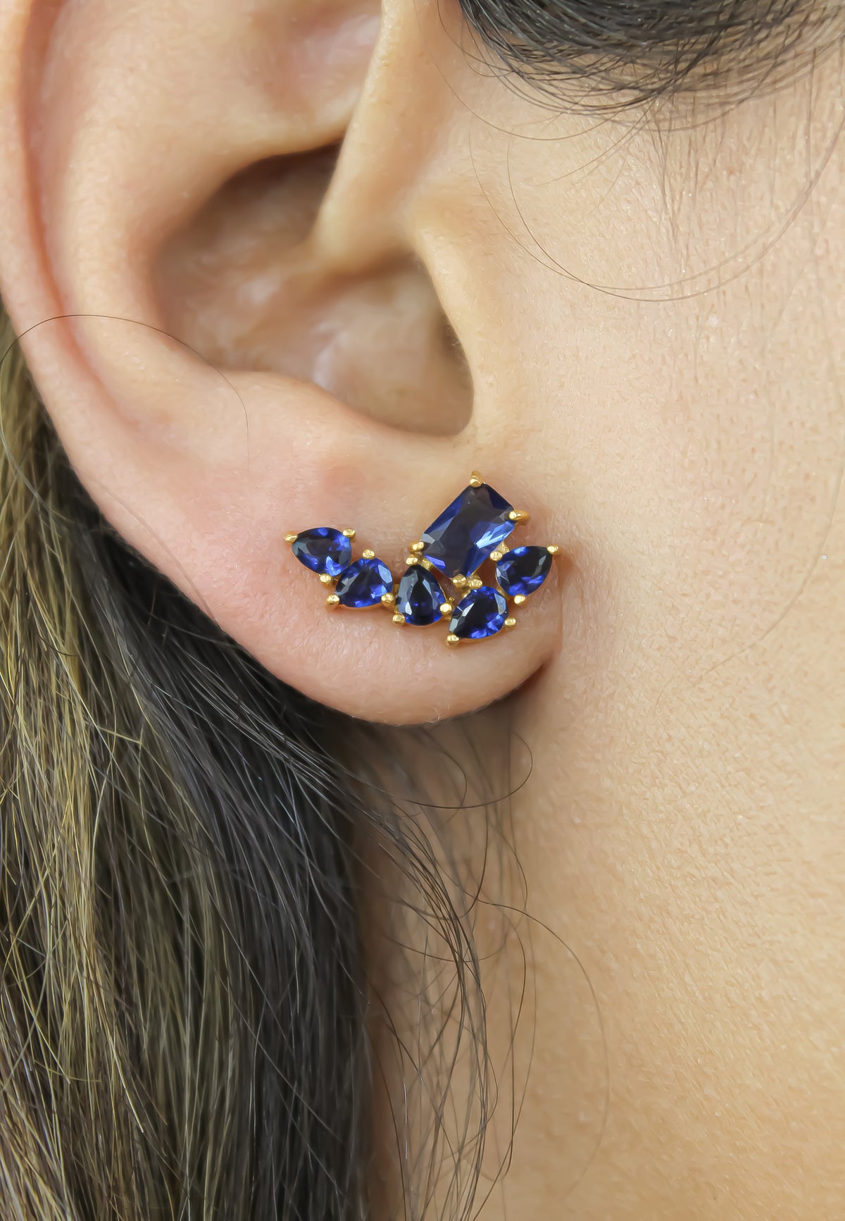Tweet earrings bombay sunset