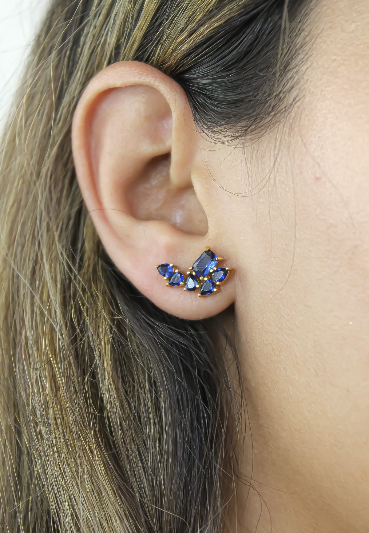 Tweet earrings bombay sunset