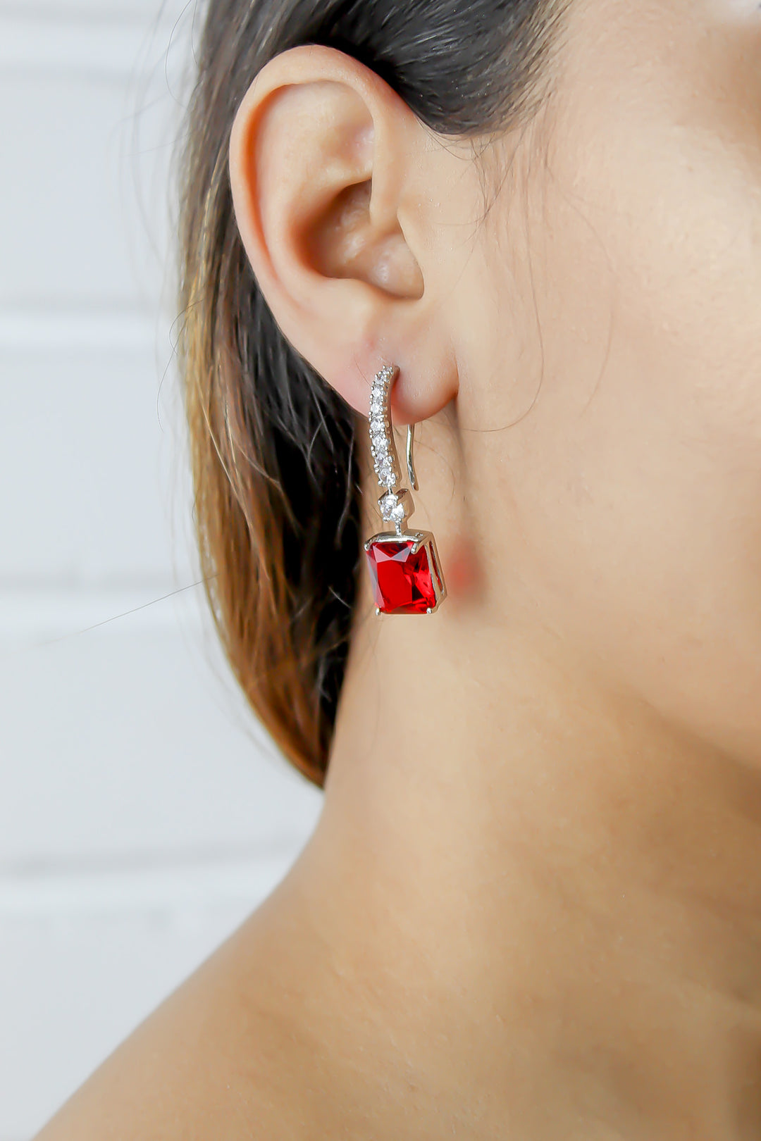 benares earrings below 50 boda copper medium pendientes novia Bombay Sunset