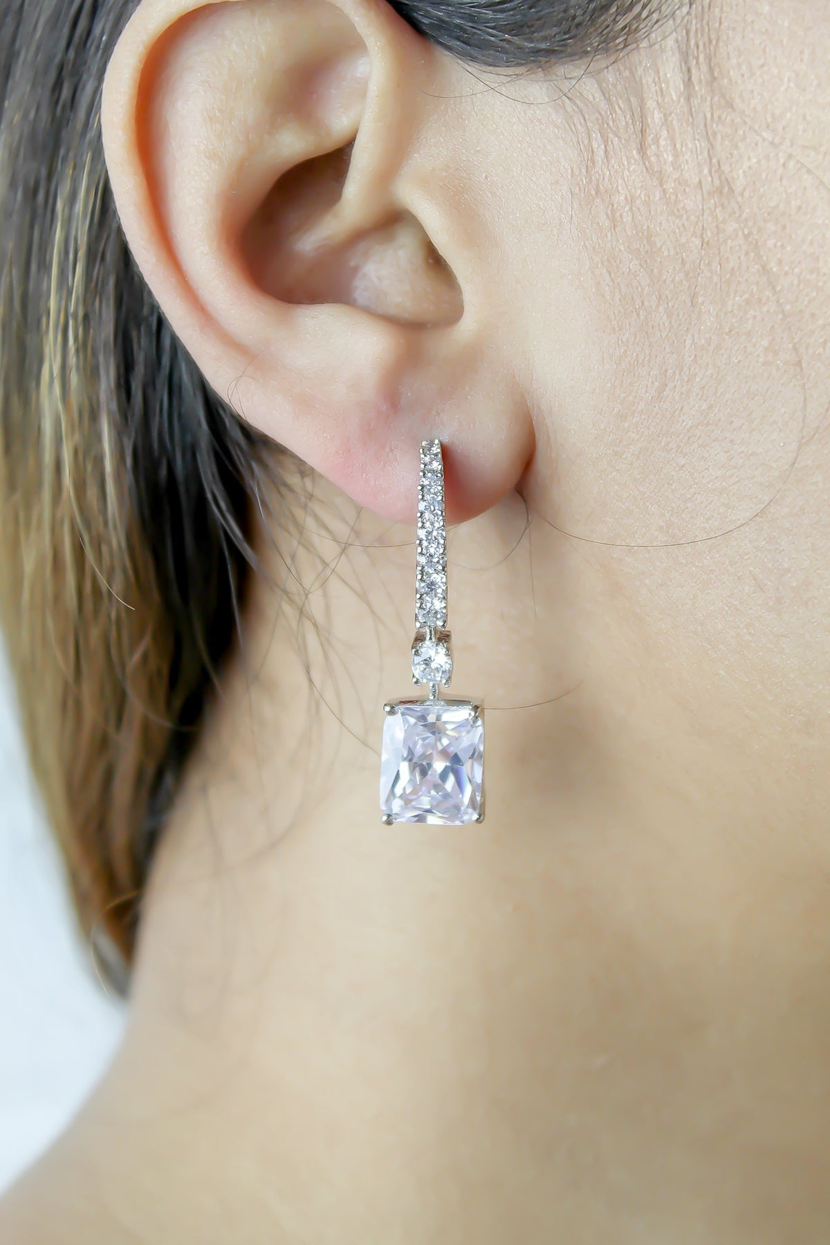 Benares earrings bombay sunset