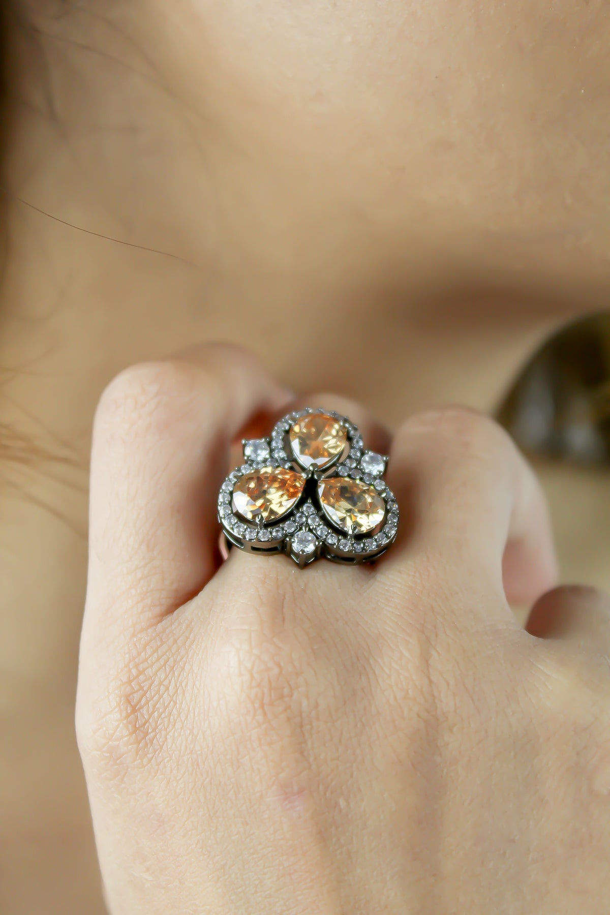 Cloverfield ring bombay sunset