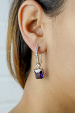 Load image into Gallery viewer, benares earrings below 50 boda copper medium pendientes novia Bombay Sunset
