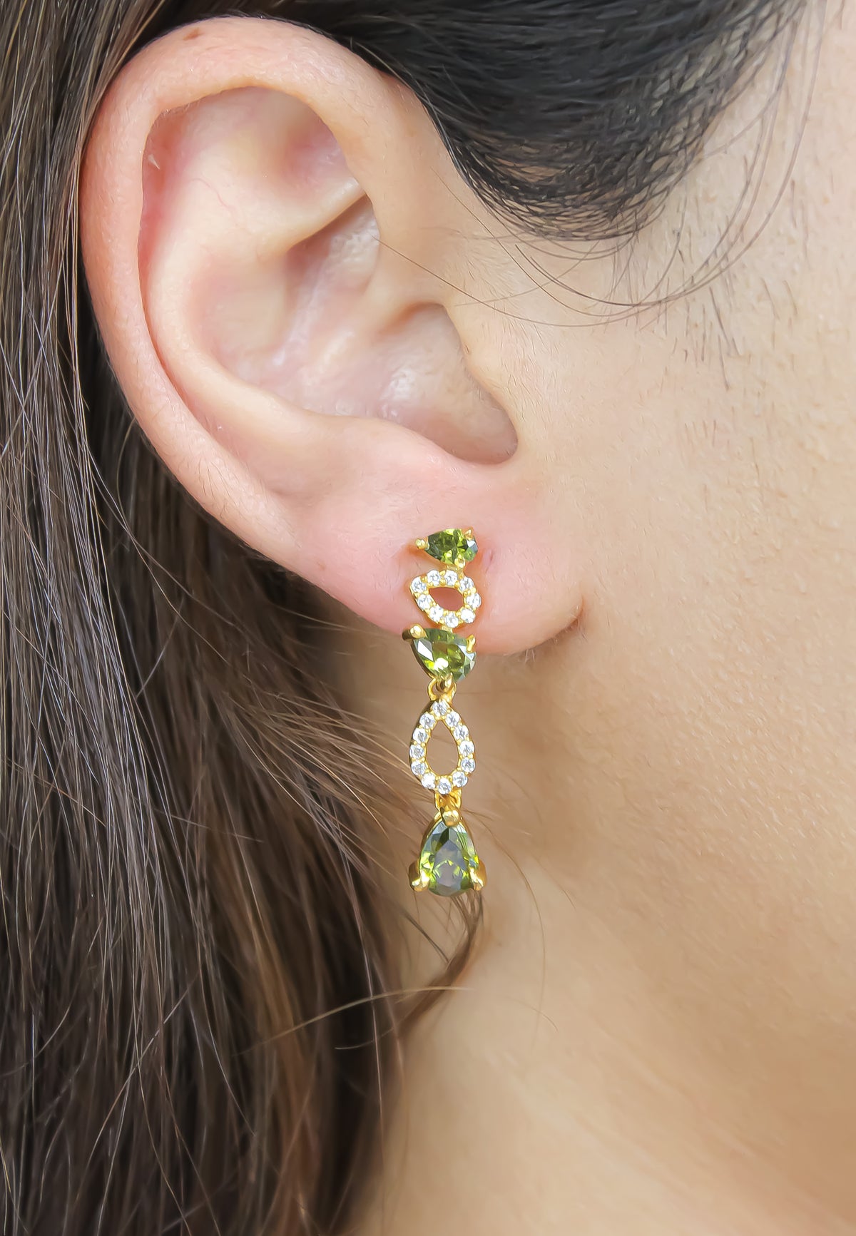 florence earring Bombay Sunset
