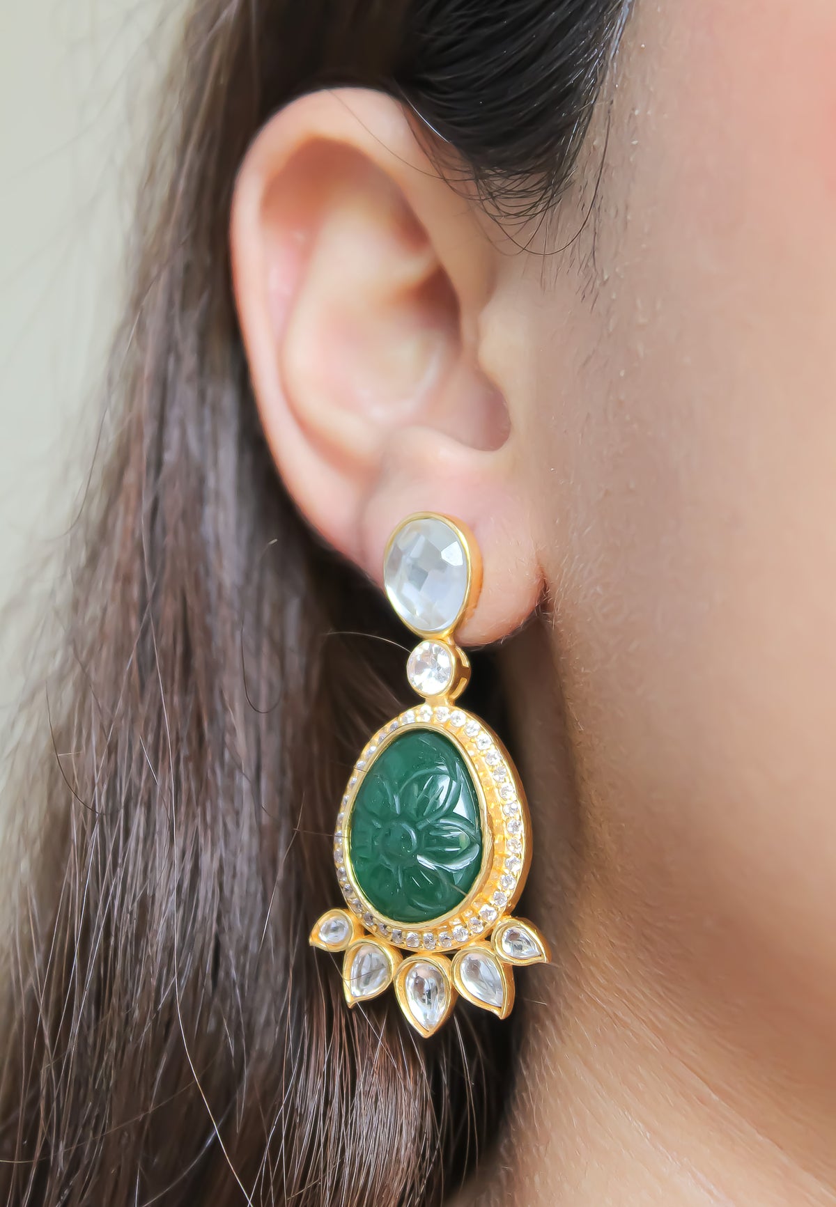 Cooter earrings bombay sunset