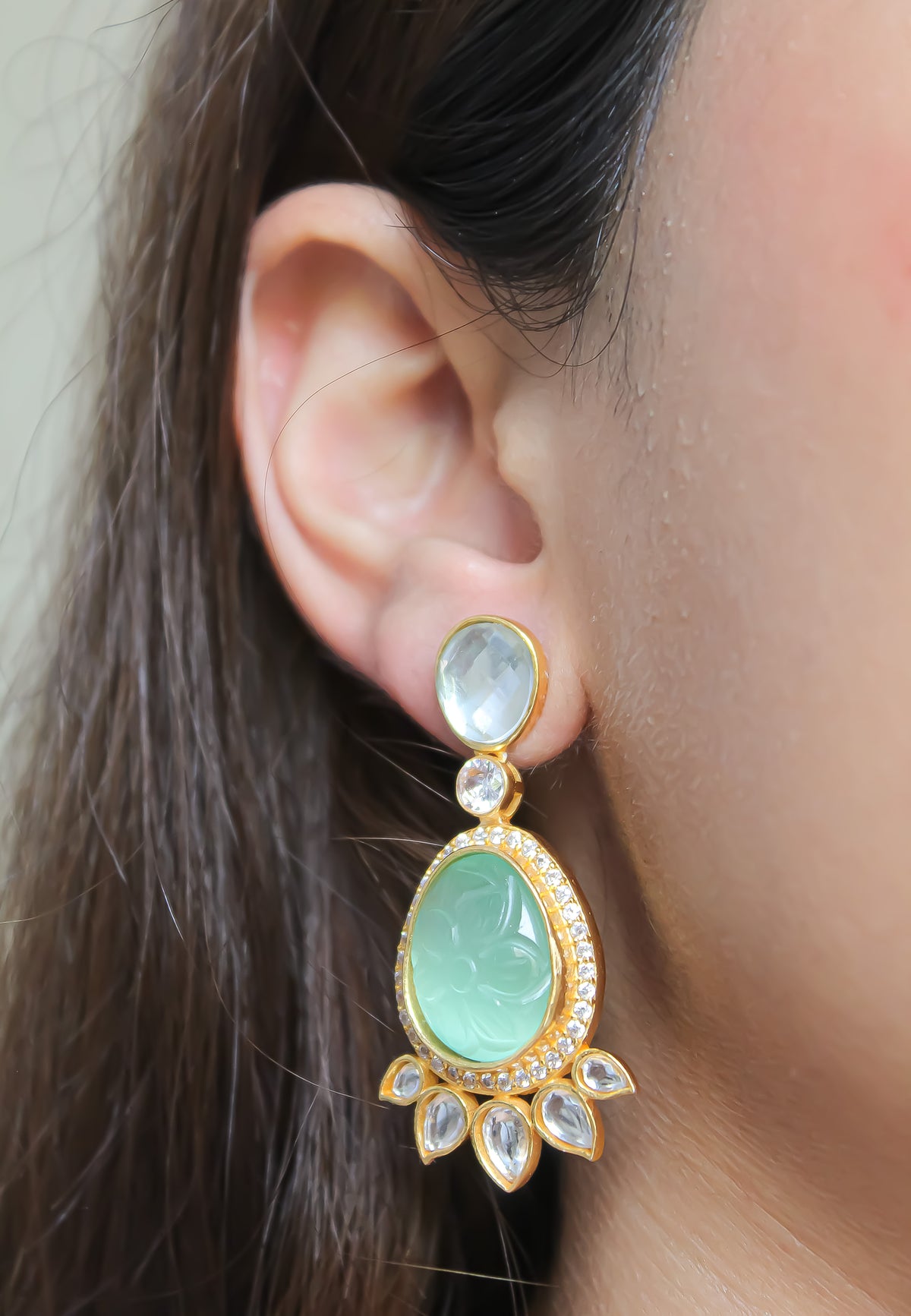 Cooter earrings bombay sunset