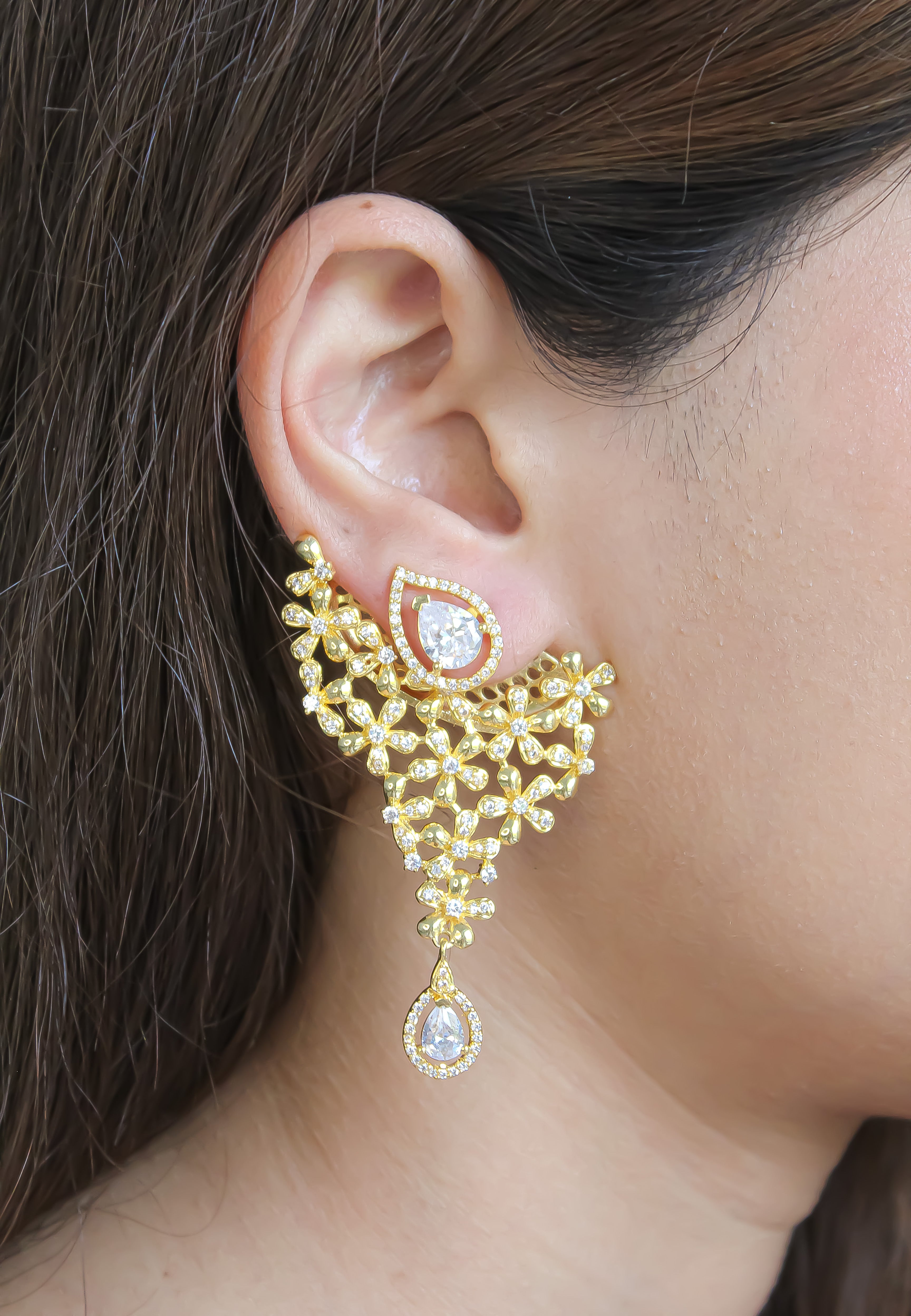 Raipur Earrings Bombay Sunset