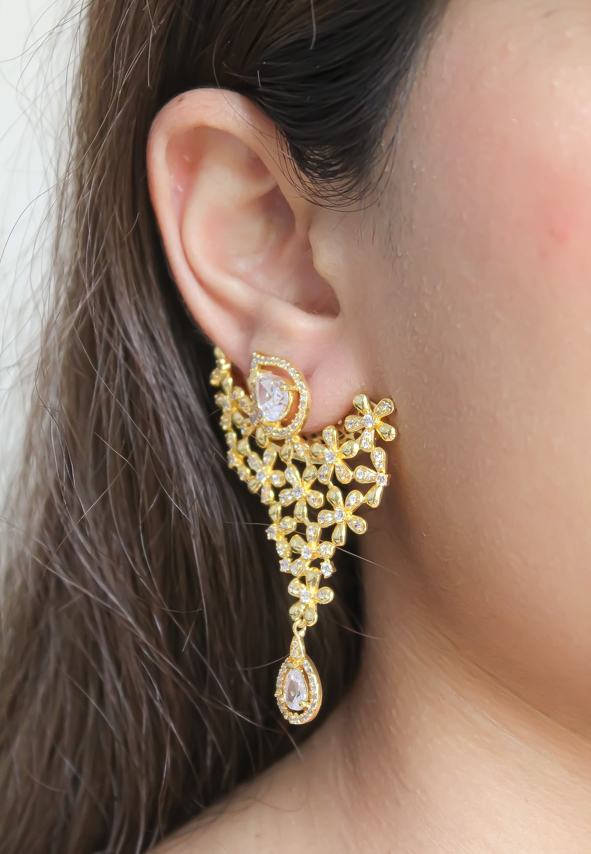 raipur earrings Bombay Sunset