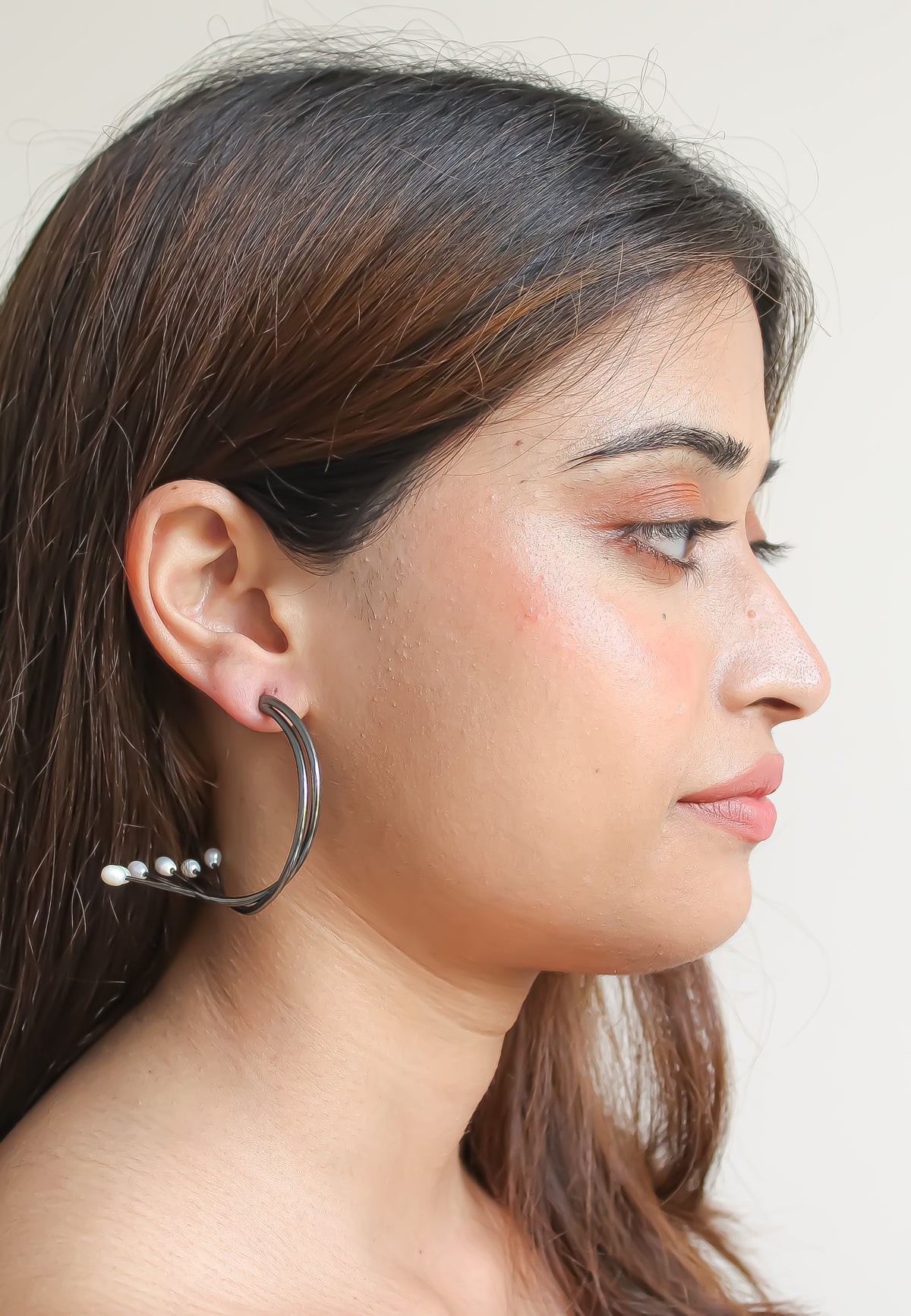 mazzini twisted earrings Bombay Sunset