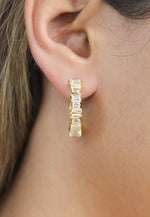 Bild in den Galerie-Viewer laden, Lecce Hoop Earrings Bombay Sunset
