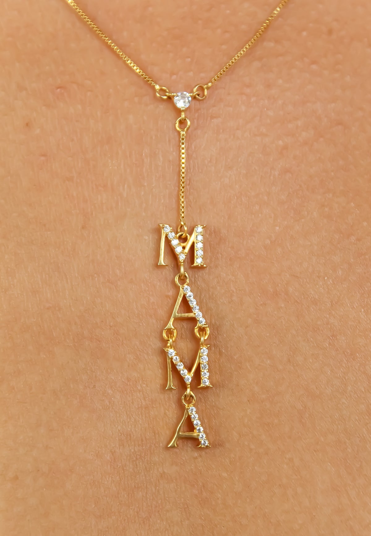 Mama necklace bombay sunset
