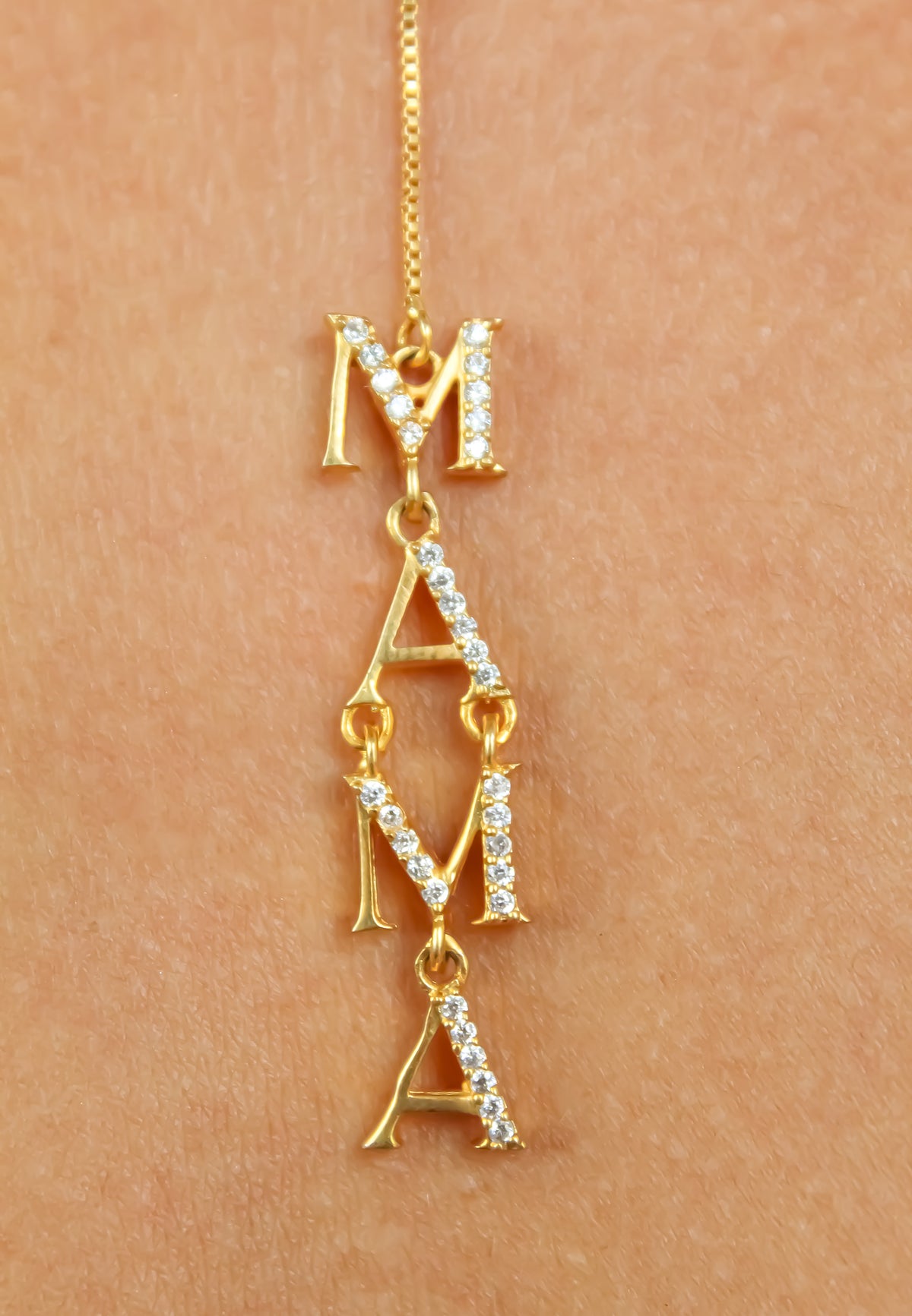 Mama necklace bombay sunset
