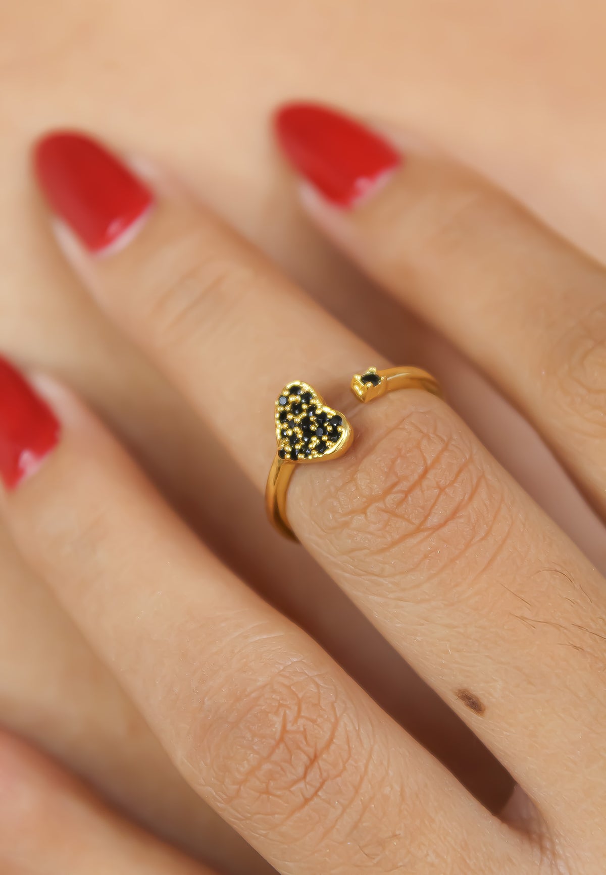 Terni heart ring bombay sunset