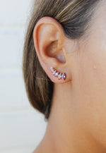 Bild in den Galerie-Viewer laden, stepping stone earrings Bombay Sunset
