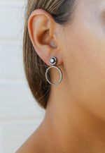 Carregar imagem no visualizador da Galeria, hypnosis wave earrings 1 Bombay Sunset
