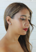 Load image into Gallery viewer, double shine earrings Bombay Sunset
