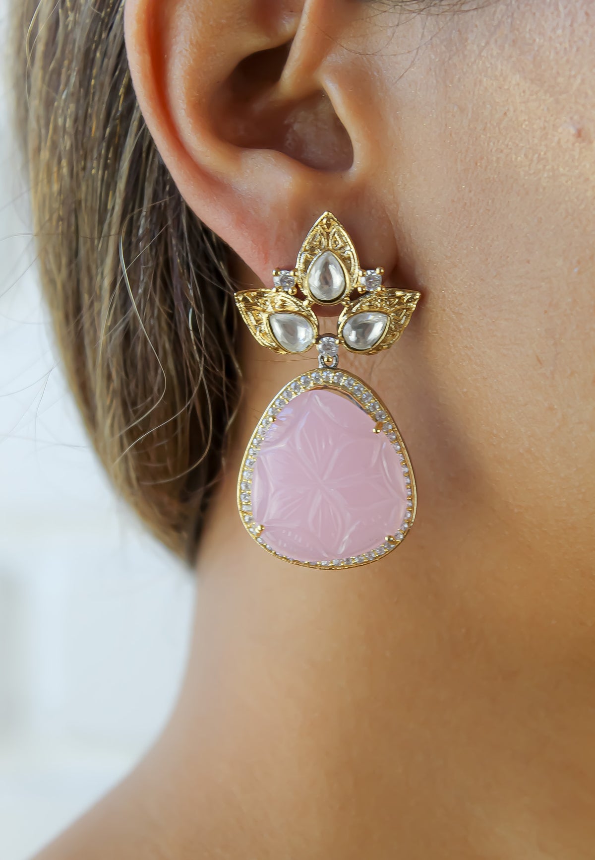 capri earrings Bombay Sunset
