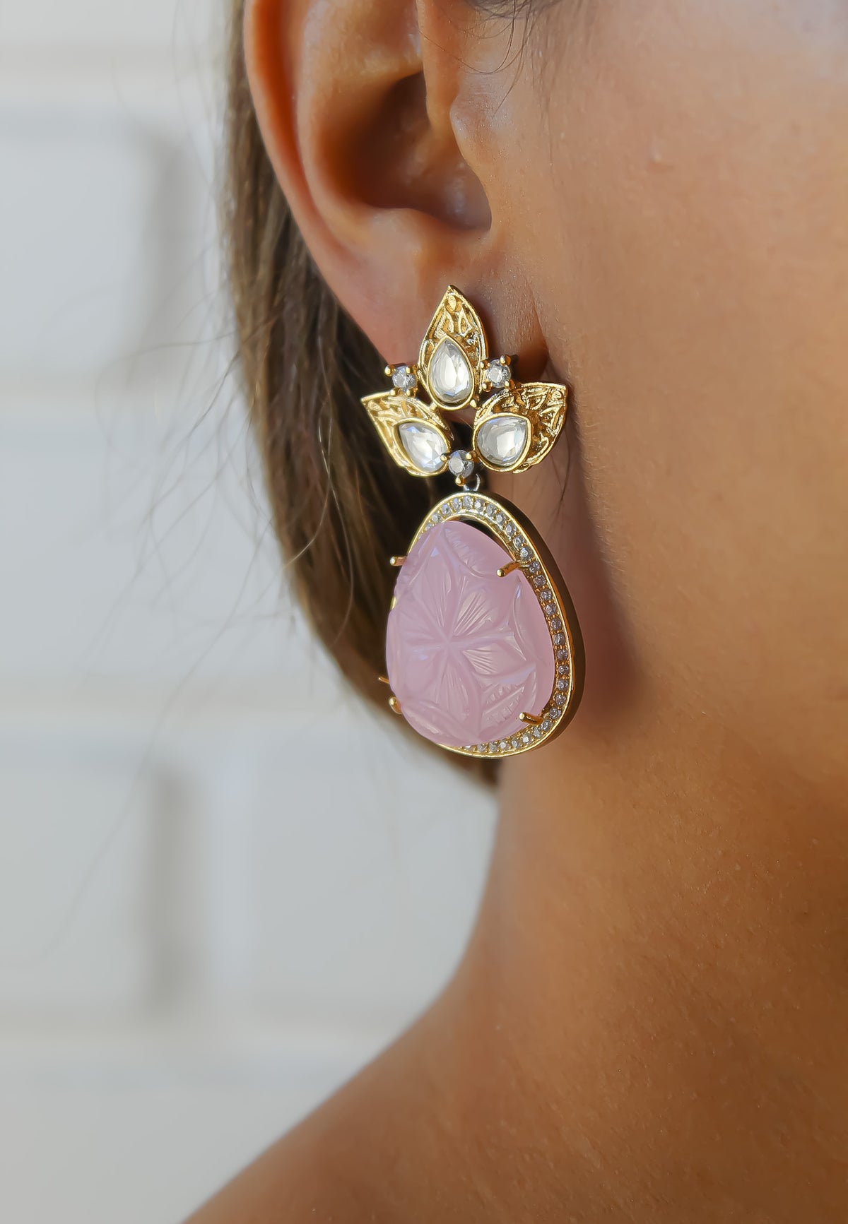 capri earrings Bombay Sunset