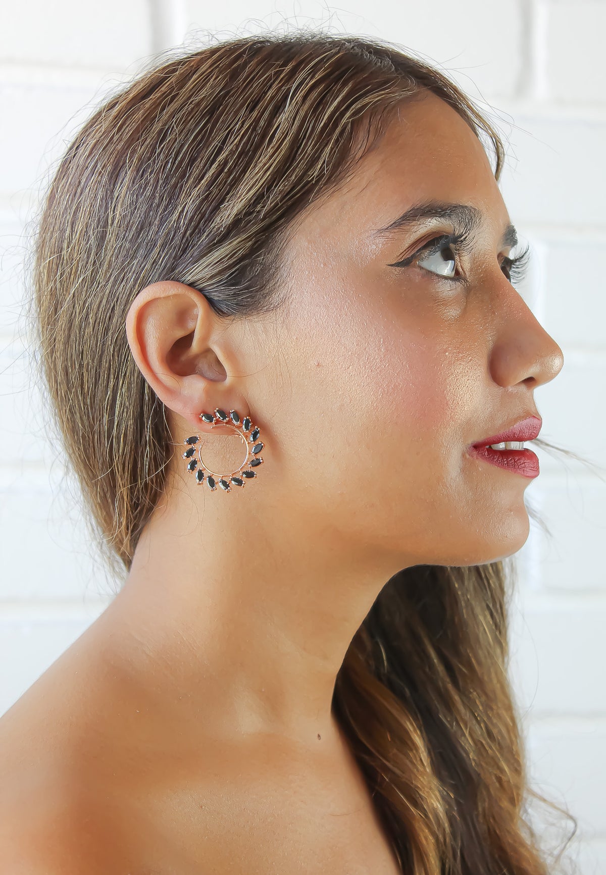 Sorrento earrings bombay sunset